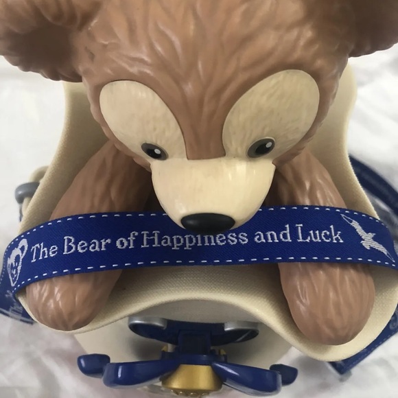 Disney Resort Tokyo Duffy Bear Popcorn Bucket. The Bear of Happiness and Luck. - Picture 7 of 9